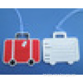 colorful airline luggage tags, wedding favor gift set for guests